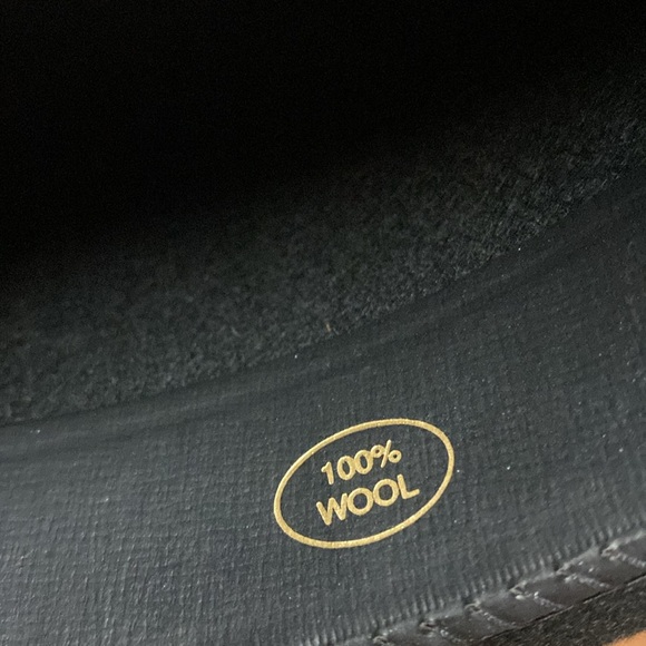 Shannon Phillips Black Wool Derby Hat M - Picture 10 of 11